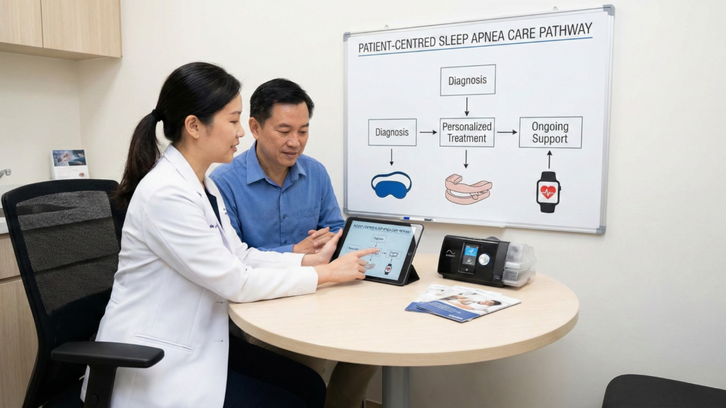 managing sleep apnea long-term outcomes patient-centered treatment pathway
